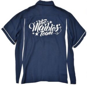 Alternative view of Marbles メンズシャツ Mサイズ ネイビー