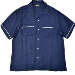 Marbles メンズシャツ Mサイズ ネイビー