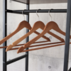 30本セット 木製スリムハンガー