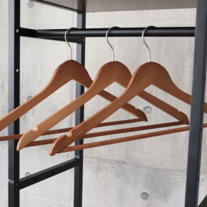 30本セット 木製スリムハンガー